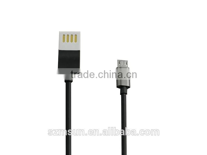 2015 NEW reversible USB cable micro 5pin for smart phone