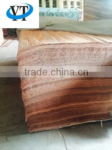 Water gum face veneer AB grade with best price Linyi factory professional manufactures