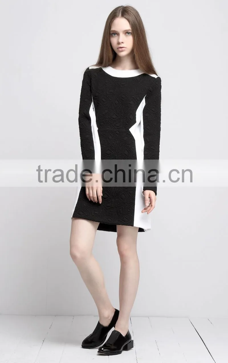 black and white party dress cocktail dress