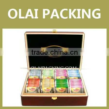 Hot Sales Wooden Tea Bag Caddy,Modern Tea Caddy