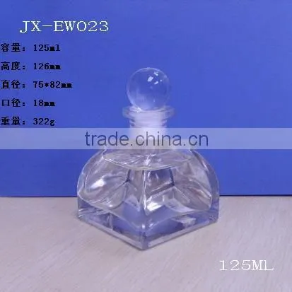 150ml reed diffuser bottles with crystal cap