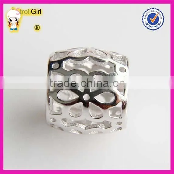 Love Heart Charm 925 sterling silver Key and Lock Charm Beads Jewelry Finding