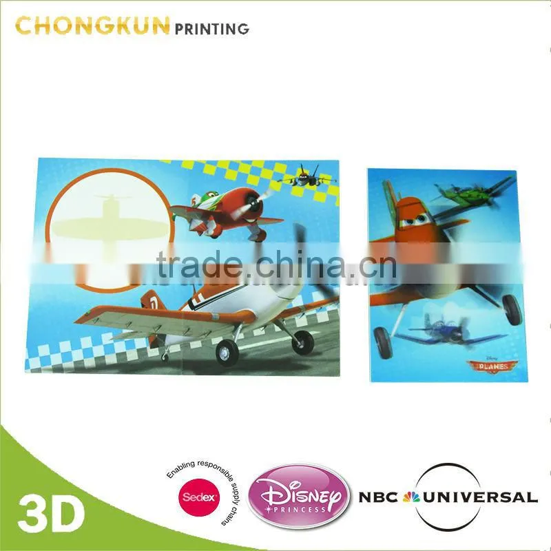 custom 3D lenticular post card