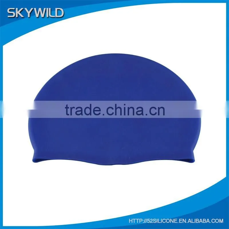 2016 Waterproof Custom LOGO Silicone Swim Cap