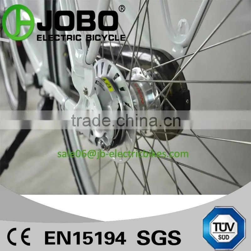 Hot Sale in Europe 250W Front Hub Motor 700c Electric Lithium Battery Bike JB-TDB28Z