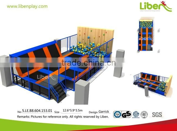 Hot sale european standard durable rectangular mini trampoline