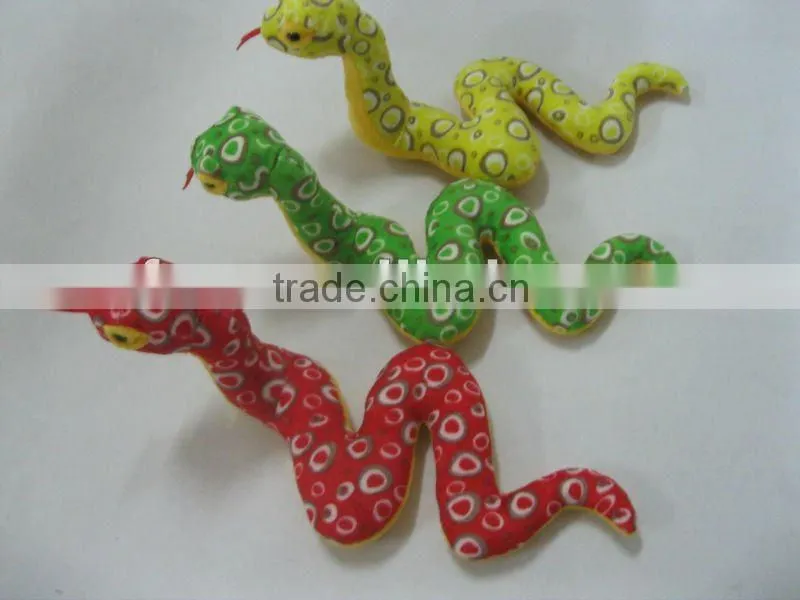 colorful 280# boa plush toys snake