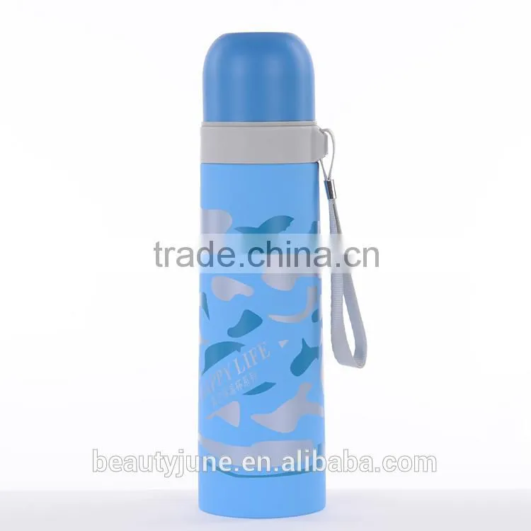 2015 stainless steel insulated bottle , drink bottle tea infused vacuum insulated water bottle/thermos flask