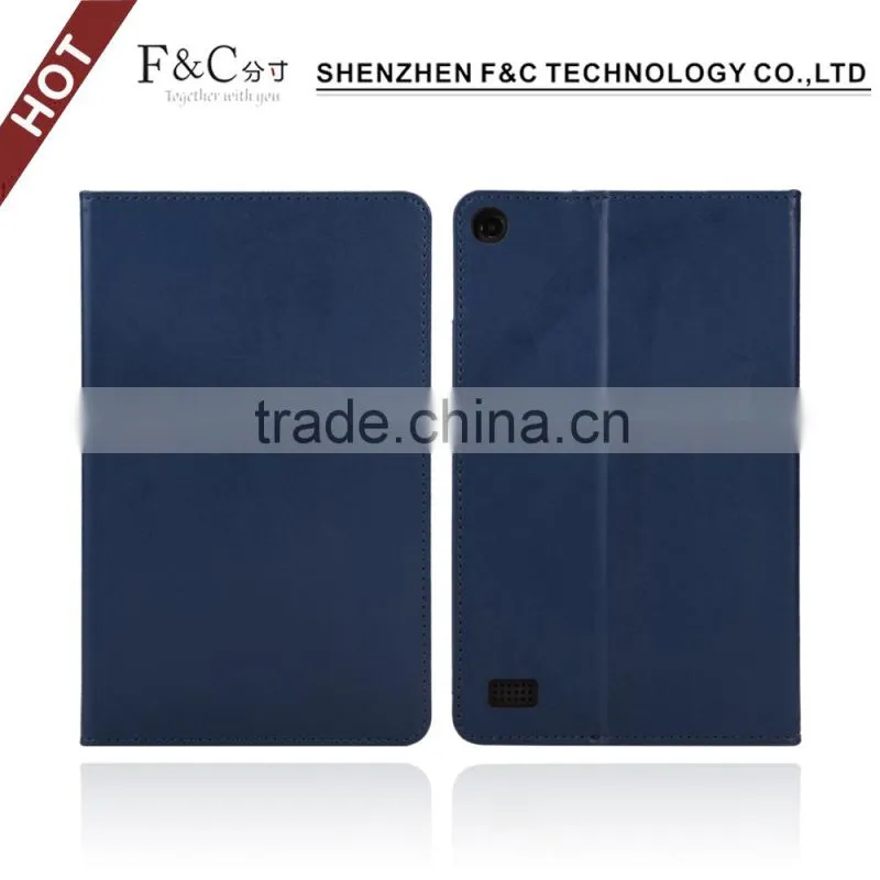 High quality full protect pu leather case for Amazon Kindle Fire HD 7'' for kindle fire