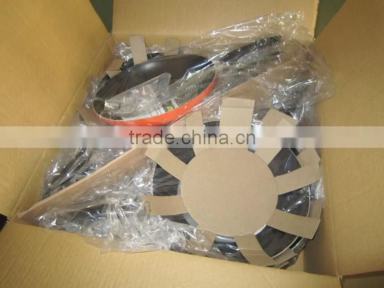 Aluminum Non stick silk printing fry pan