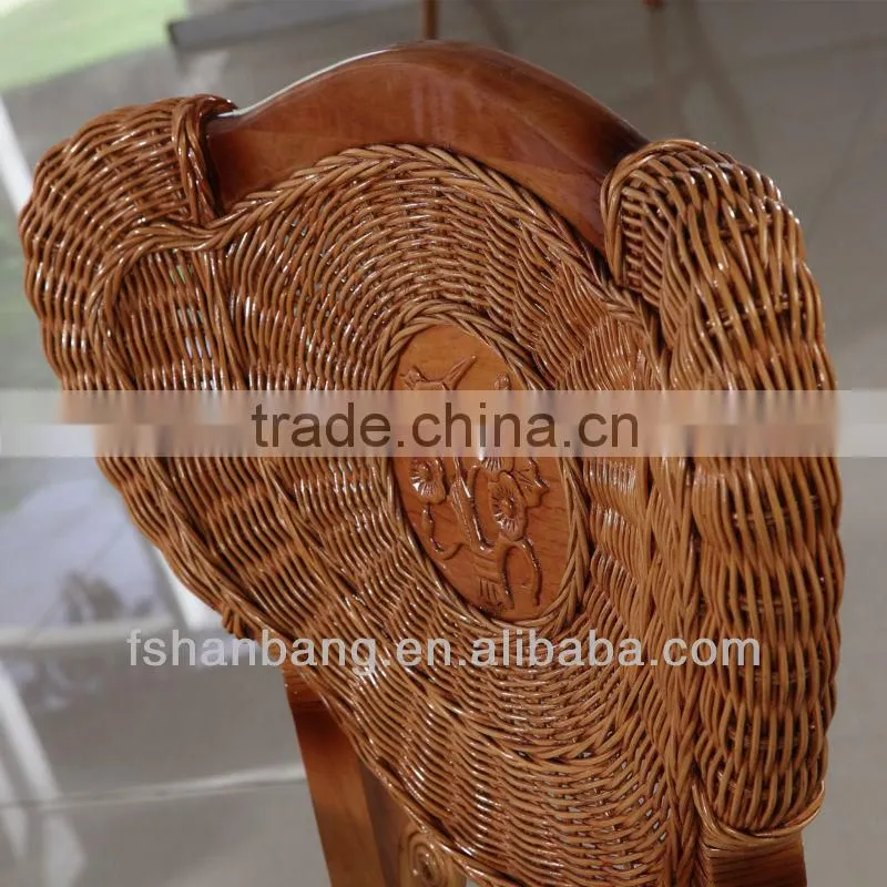 High Quality Antique French Cane Wooden Design Dining Room Chair