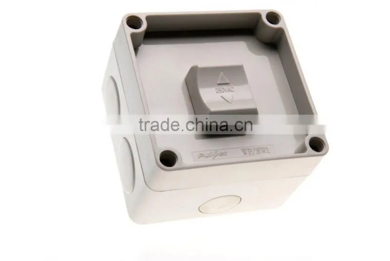 weatherproof single switch 250V