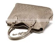 China's latest fashion wholesale chain embossed lady handbag