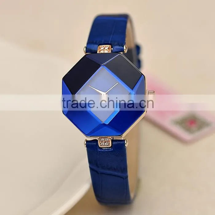 Hot Novelty 2015 Guangdong Men Wrist Watches Women Leather Couple Watches