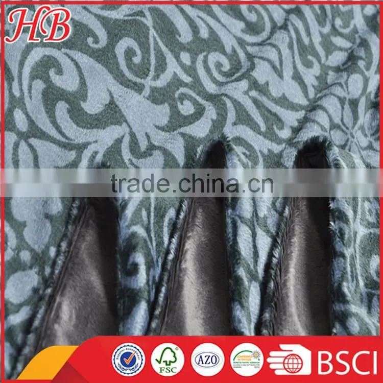 50''*60'', China supplier european style super soft fashion printed micro mink blanket