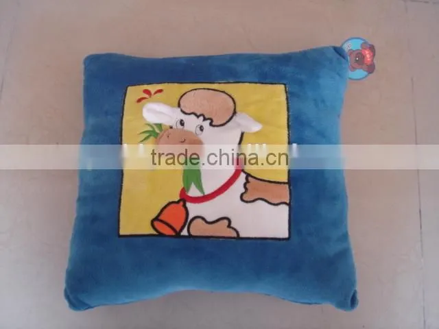 Fashion Soft Plush Cushion With Cute Animals, Cute Stuffed Cushion