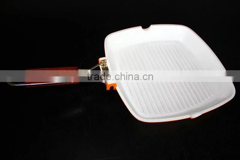 HQ aluminum square fry pan