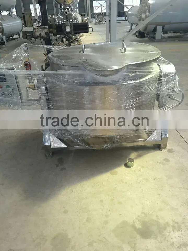Low price nature gas heating jacketed kettle ,gas cooking pot