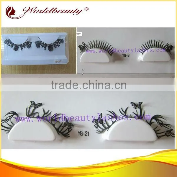 Fashion hot sell paper cut eyelashes false eyelash wholesale