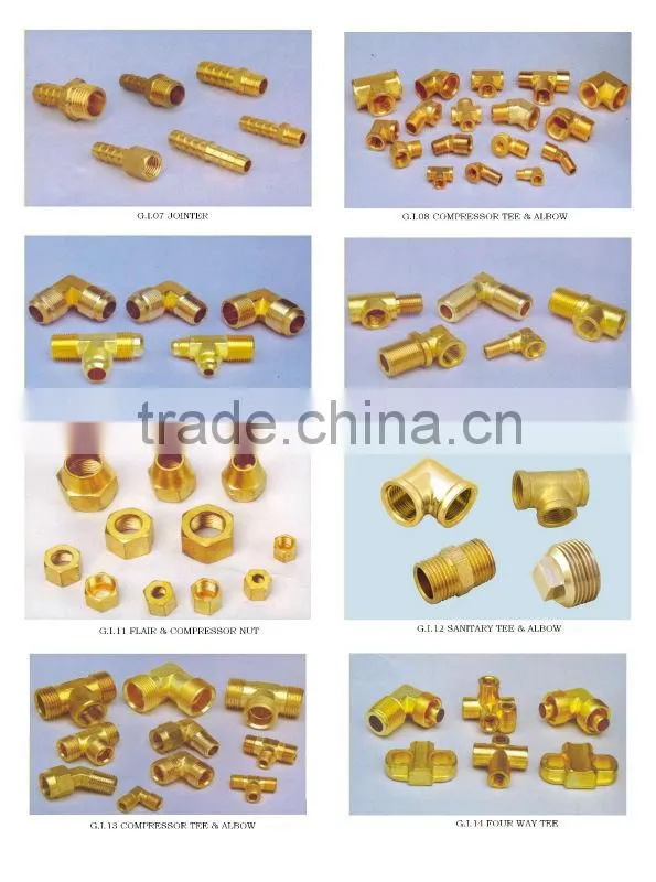 Brass Connector with Rubber Washer