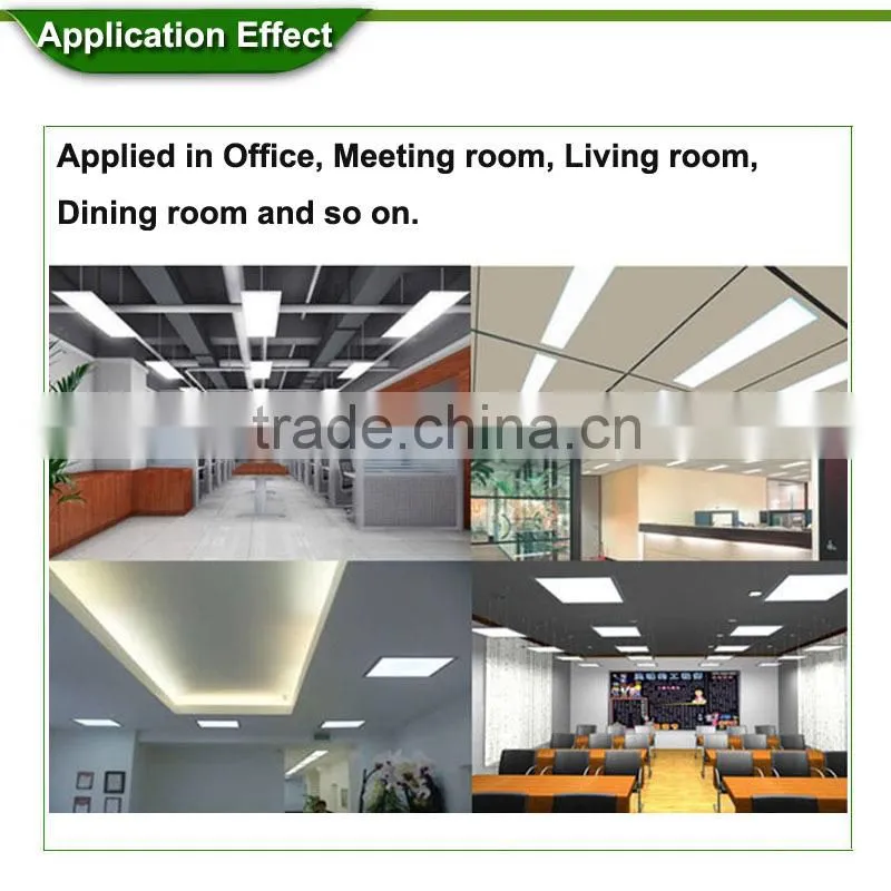 7mm dimmable led panel light 595x595mm & DALI dimmable/ 0-10V dimmable recessed led panel light