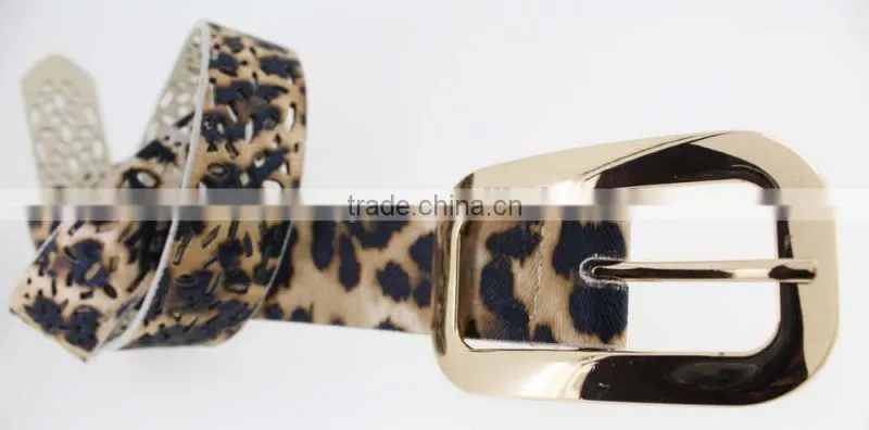 2015 HOT sale fashion sexy girls dresses belt with Fuax pu leather square buckle
