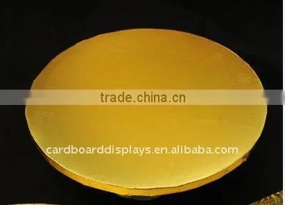 Gold Cake board round cake boards