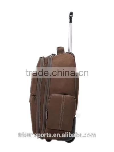 hot trendy 600d computer rolling trolley travel backpack with wheels