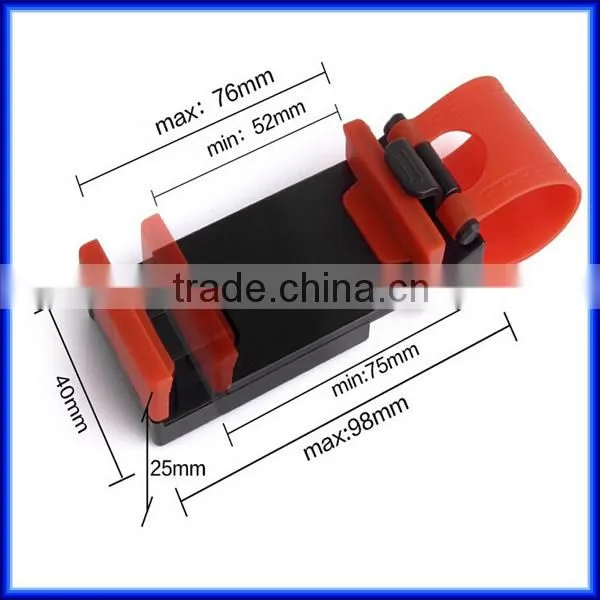Handfree multiple Anti-slip Car Steering Wheel Mobile Phone Holder car clip holder