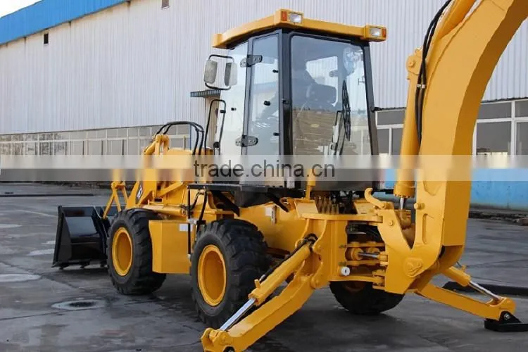 Made in China WOLF small backhoe loader with cheap price WZ30-25