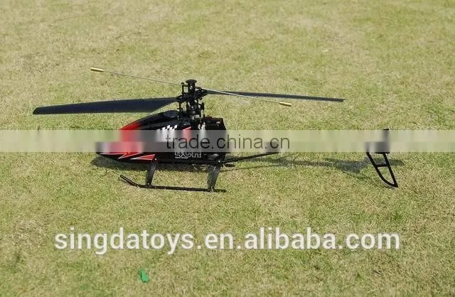 New!FX052 RC helicopter large 2.4G Single blade alloy 4CH helicopter with gyro large toy for sale