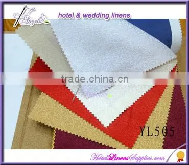 cheap polyester damask restaurant tablecloths for table decorations in banquets, events