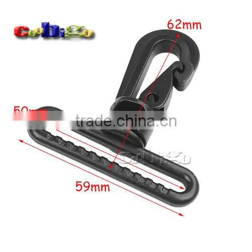 Plastic Swivel Snap Hooks for Bag Belt Straps Briefcase Strap Clasp #FLC428