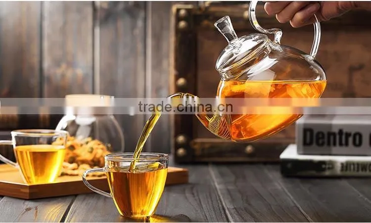 EXPORT TO Europe glass tea pot with FDA