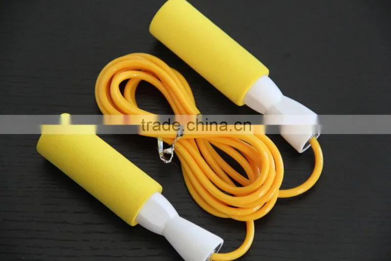 high quality jump rope with foam / high jump rope sale / bearing skipping rope