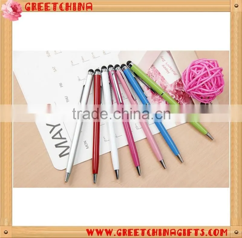 Decorative logo customized metal ballpoint pen