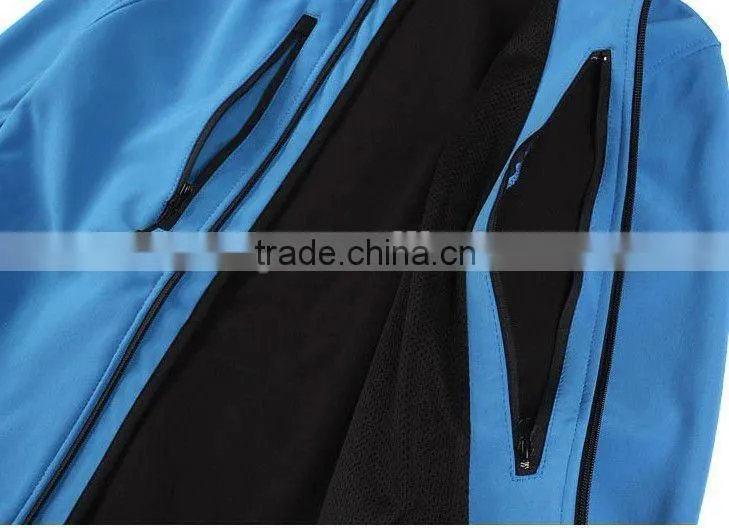 Autumn Bright Blue Jogging Outdoor Sports Unisex Jacket