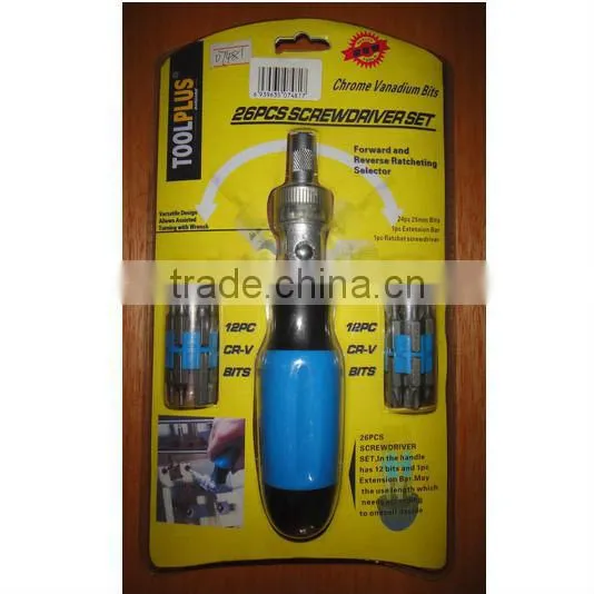 31pcs ratchet screwdriver set