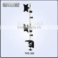 Cold rolled steel adjustable flexible tv desk bracket
