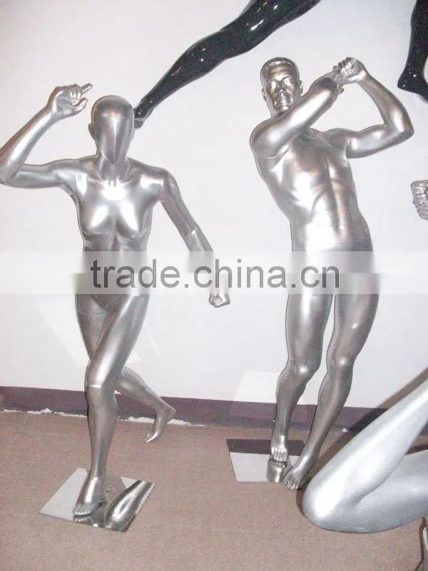 elegant & professional full body stand golf male mannequins
