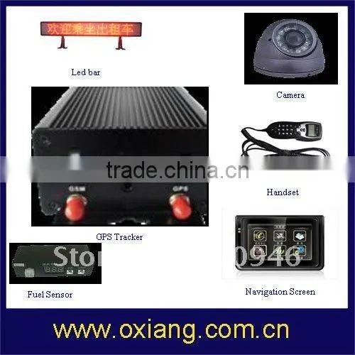 Solar Powered GPS Tracker support Fuel Sensor and GPS Navigation OX-ET801B
