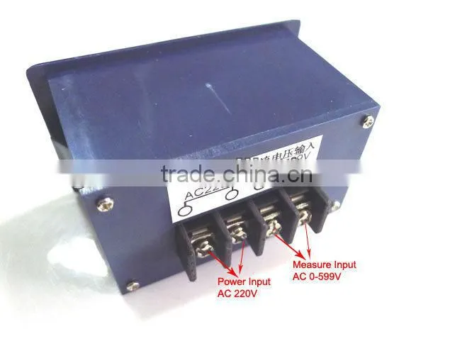 Digital Voltmeter Panel Meter AC 0-599V High Voltage AC 220V / 230V Red LED Display