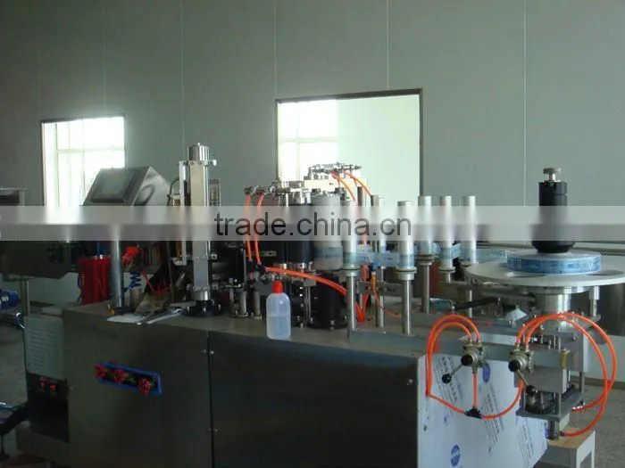 OK290 BOPP bottle water Hot Glue Labeling Machine