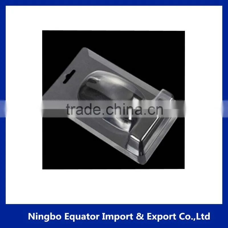 Customized clear PVC PET plastic blister packaging