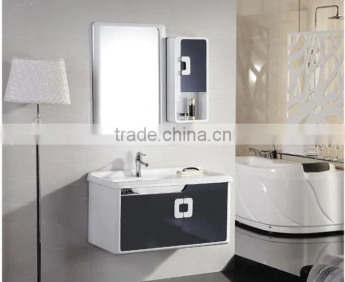 ROCH 8024 Best Seller Plywood Bathroom Vanity OEM With Mirror Cabinet