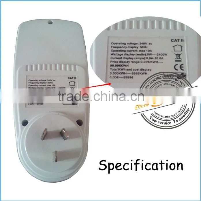 Hot Sell AC240V Electric Power Meter Voltage Current Analyzer with High Quality