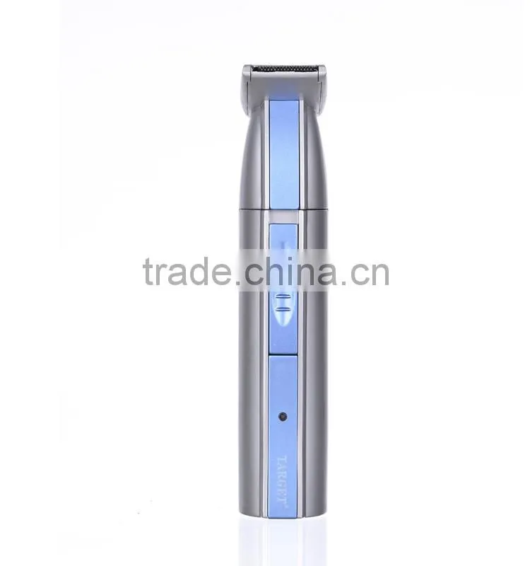 Steel cutting blades electric trim nose and ear hair trimmer