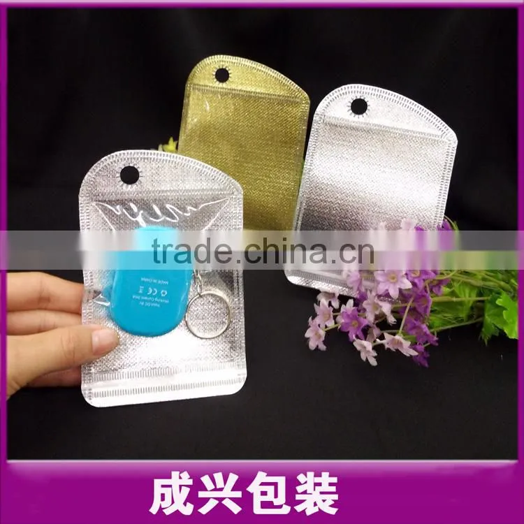 8.5*13cm(3.35*5.1")accessories zip pouch/pvc small bag/plastic packaging sleeve/poly bag