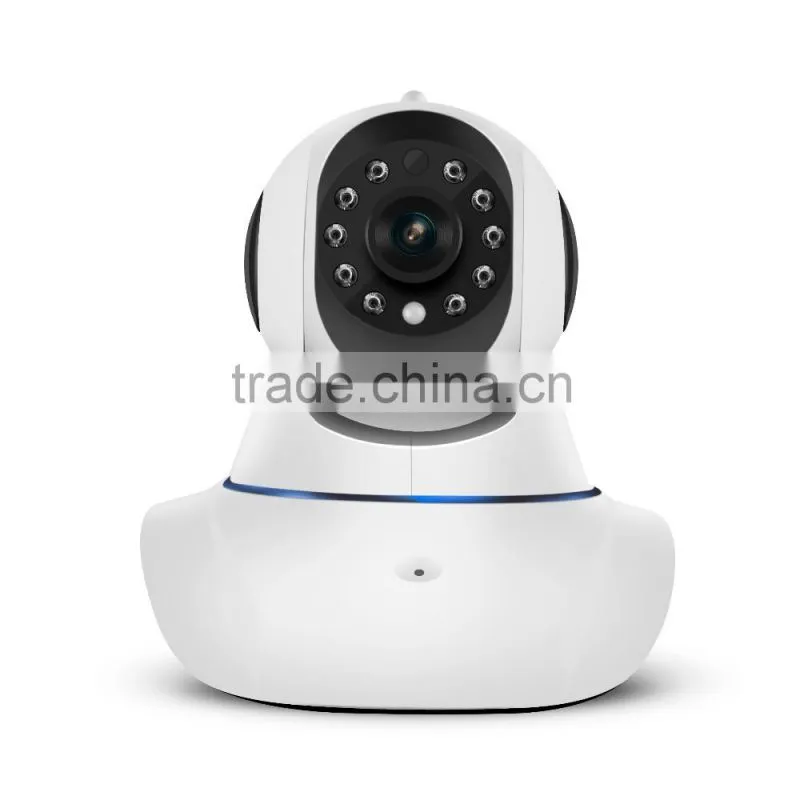 360 Degree View 720P HD IR Control Night Vision Wireless WiFi IP CCTV Video Audio Camera Support 64GB TF Card Onvif Protocol