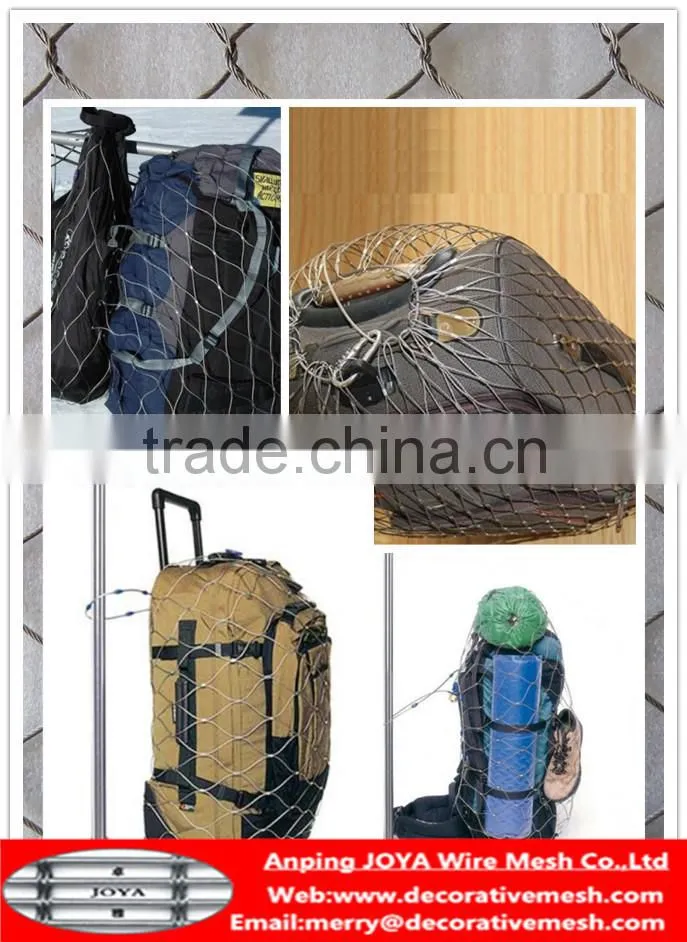 standard stainless steel wire rope mesh net